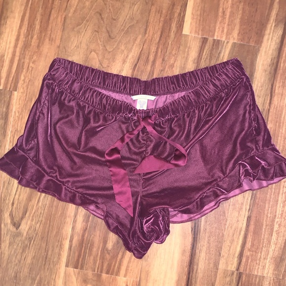 Victoria's Secret Other - Victoria’s Secret Velvet Sleep Shorts